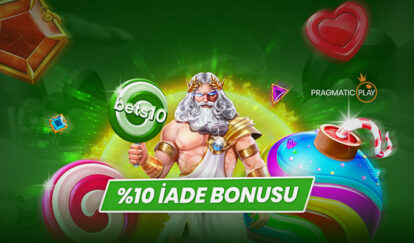 SEÇİLİ SLOTLARDAN %10 İADE campaign desktop